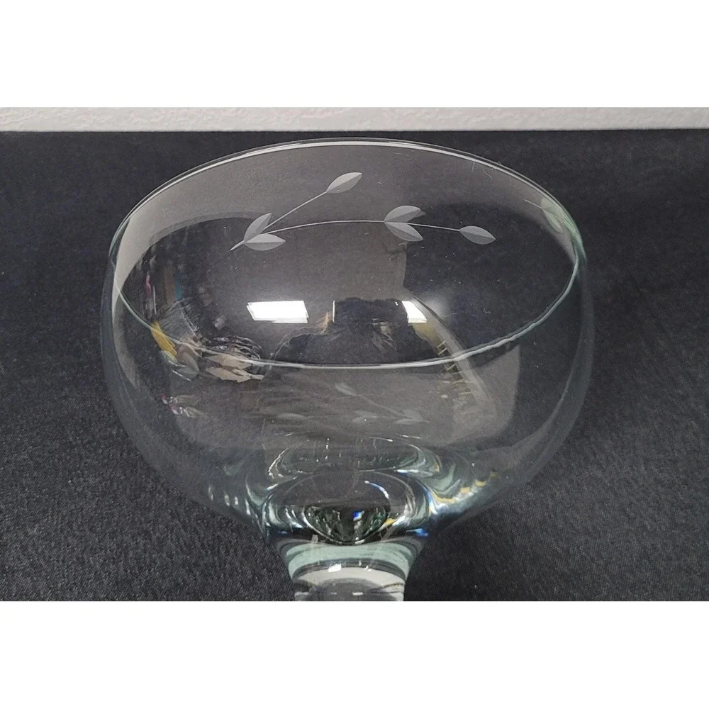 Vintage Princess House Heritage Collection Jumbo Coupe-style Glass 1980s